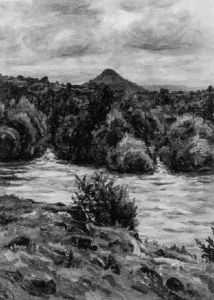 Neckar Nach Dem Regen