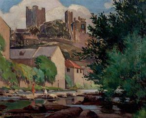 Muchachos En El Rio by Edward Ludlow Mooney