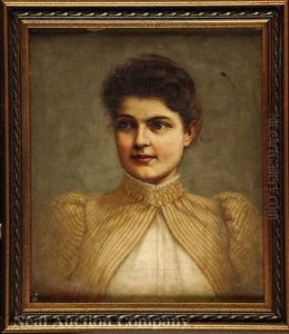 Portrait Of A Young Woman With Blue Eyes; Portrait Of A Woman With Pearls (2 Works)