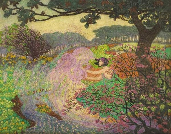 A Faery Scene At Springtime - view 1