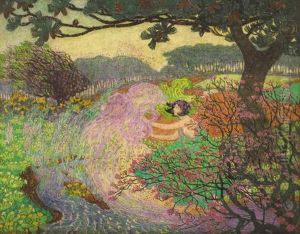 A Faery Scene At Springtime