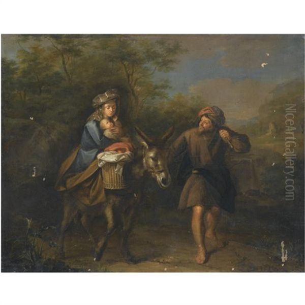 The Flight Into Egypt - view 1