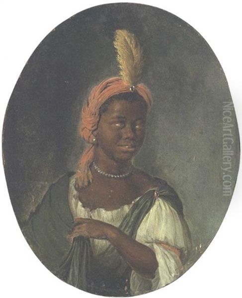 Portrait Of A Young African Woman - view 1