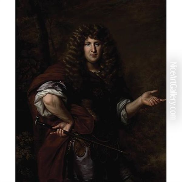 A Portrait Of A Standing Figure (louis Xiv?) - view 1