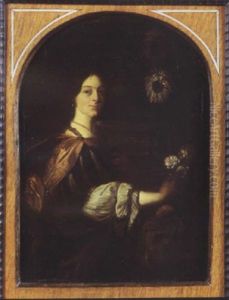 Portrait De Jeune Femme En Clytie