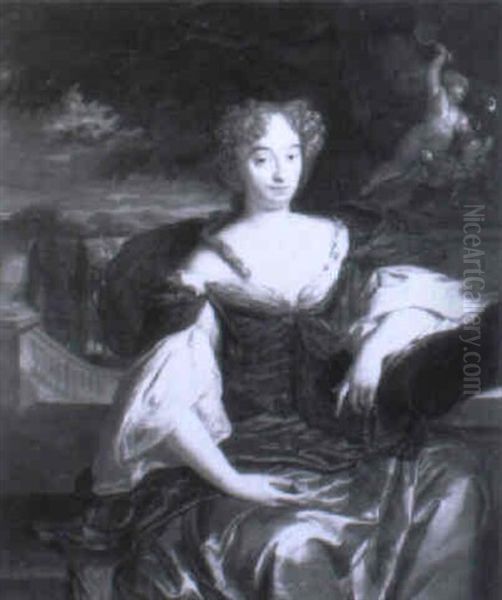 Portrait De Jeune Femme Dans Un Parc - view 1