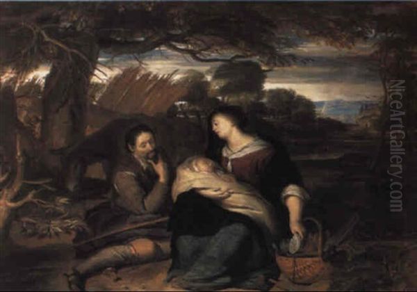 The Rest On The Flight Into Egypt - view 1