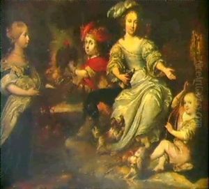 Portrait De Famille by Carel de Moor