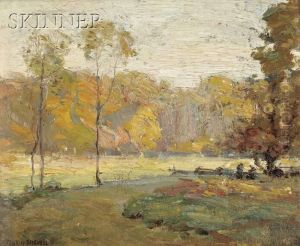 Toward Evening (octobre) by Frank Alfred Bicknell