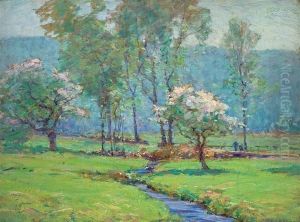 "apple Bloom", Wilton, New Hampshire by Frank Alfred Bicknell