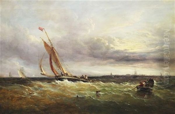 Colchester Smack, Harwich Harbour - view 1