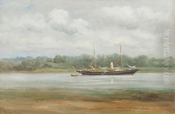 The "wild Wave", R.y.s. Moored At Pin Mill - view 1