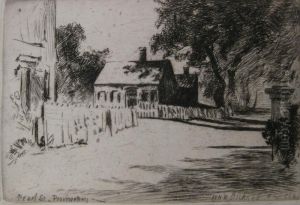 Pearl Street, Provincetown by William Henry Warren Bicknell
