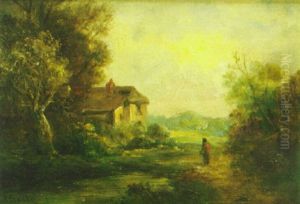 A Cottage In A Landscape A Cottage In A Landscape