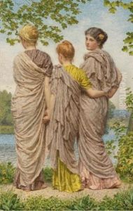 Waiting To Cross by Albert Joseph Moore