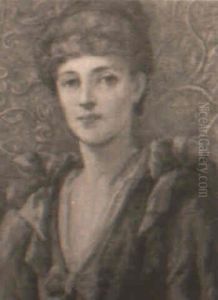 Portrait Of A Woman by Albert Joseph Moore