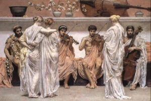 The Quartet; A Painter's Tribute To The Art Of Music by Albert Joseph Moore