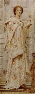 An Embroidery by Albert Joseph Moore