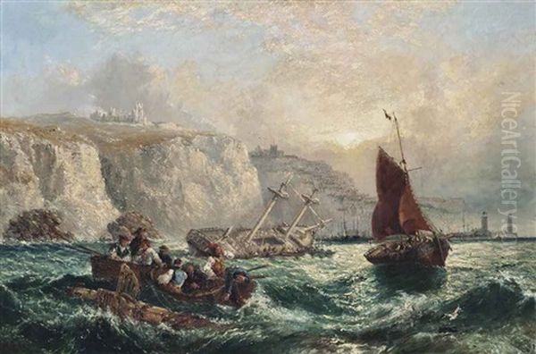 A Wreck Off Whitby - view 1