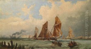 Schiffe Am Hafen Von Portsmouth