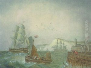 Shakespeare's Cliff, Dover by Claude T. Stanfield Moore