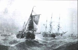 Shipping Off The Coast