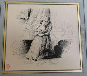 Couple Enlace Dans Un Interieur by Alexandre Bida