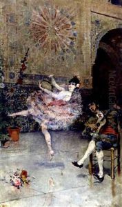Flamenco Dancer by Harry Humphrey Moore