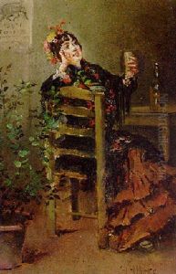 Drinking A Toast by Harry Humphrey Moore