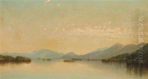 Distant Mountains by Nelson Augustus Moore