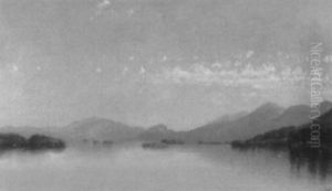 Distant Mountains by Nelson Augustus Moore