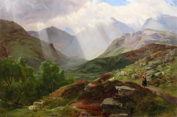 Valley In North Wales, 1854 - view 1