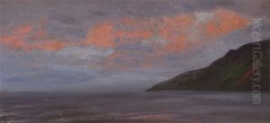 Sunset On The Coast by Henry Moore