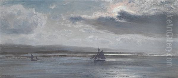 The Traeth Mawr, Moonlight - view 1