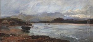 Showers Amongst The Mountains. Portmadoc