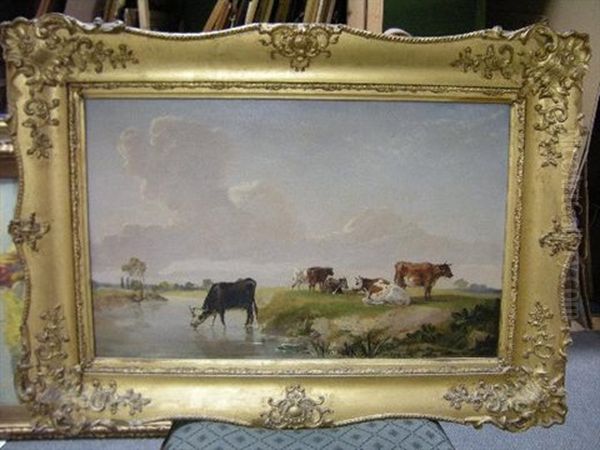 Cattle In A Landscape, Near York - view 1