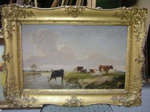 Cattle In A Landscape, Near York