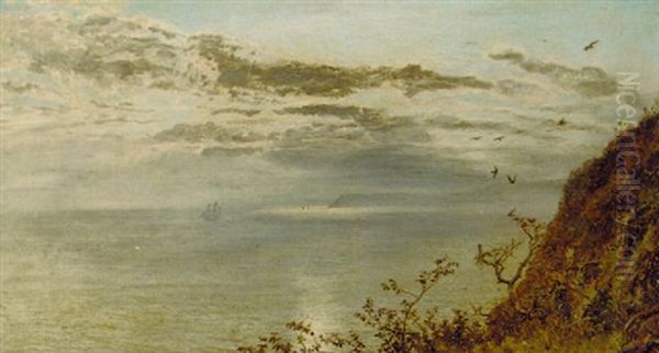 Sunset Off The Coast - view 1