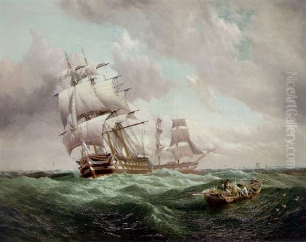 British Fishermen And British Ships - view 1