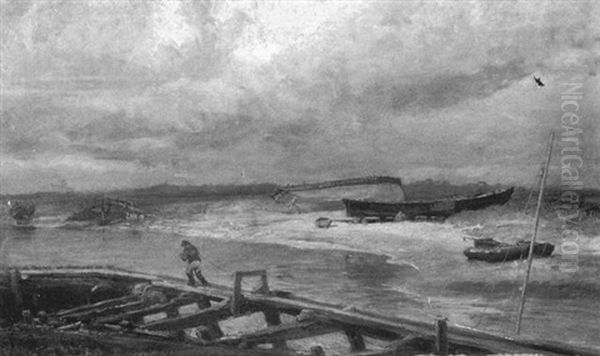 Old Jetty, Walsberswick - view 1