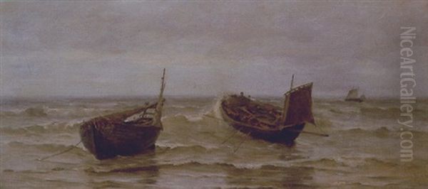 Fishermen Heading Out To Sea - view 1