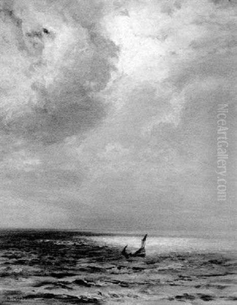 Moonlit Seascape - view 1