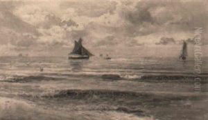 Coasting Vessels Becalmed by Henry Moore