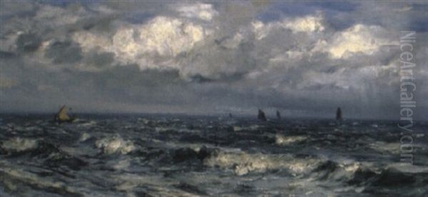 Squally Weather Off The South Coast - view 1