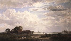 Summer Showers by Henry Moore