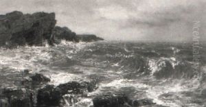 Brandung An Der Felskuste by Henry Moore
