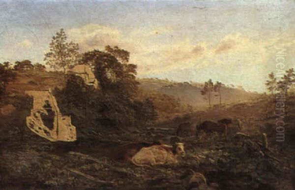Evening, Deepdale, Near Barnard Castle, Yorkshire - view 1