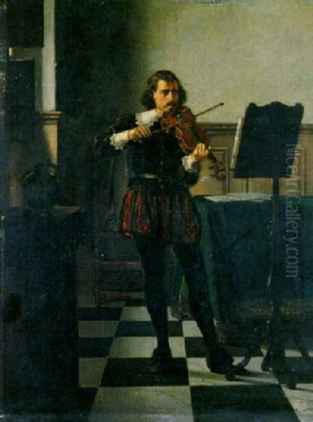The Violinist - view 1