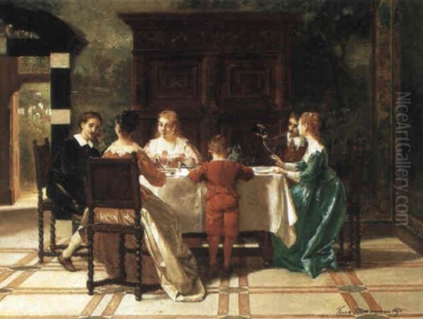 Familie Aan Tafel - view 1