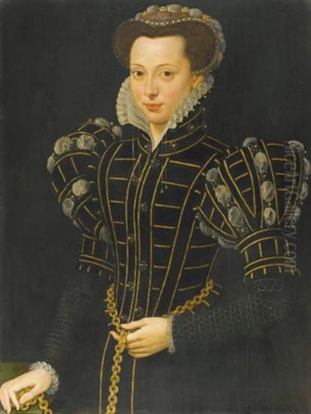 Portrait Of A Lady, Traditionally Identified As Mary Tudor - view 1